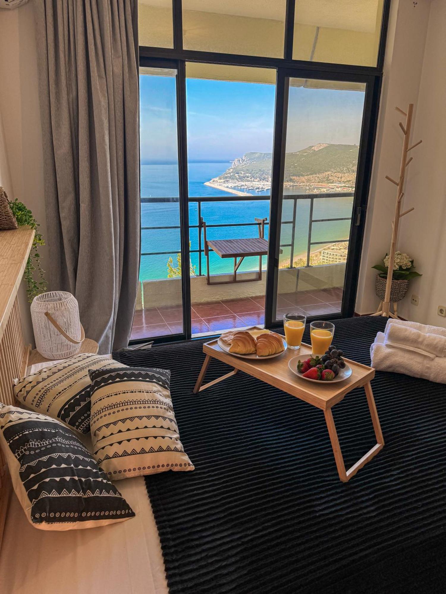 Apartamento Penthouse Ocean View Sesimbra - Parking @Center Exterior foto